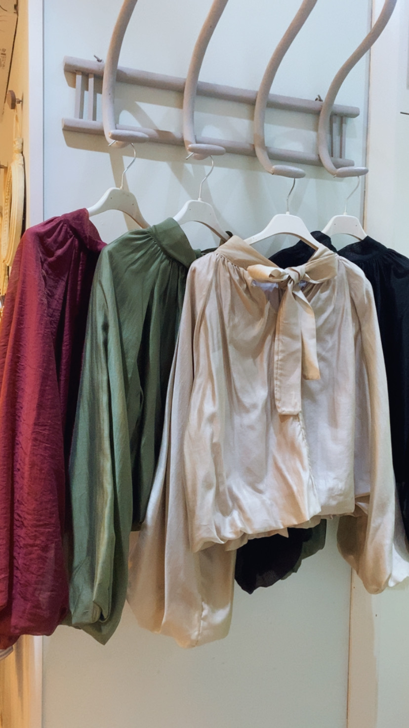 BLUSA GASA SATINADA